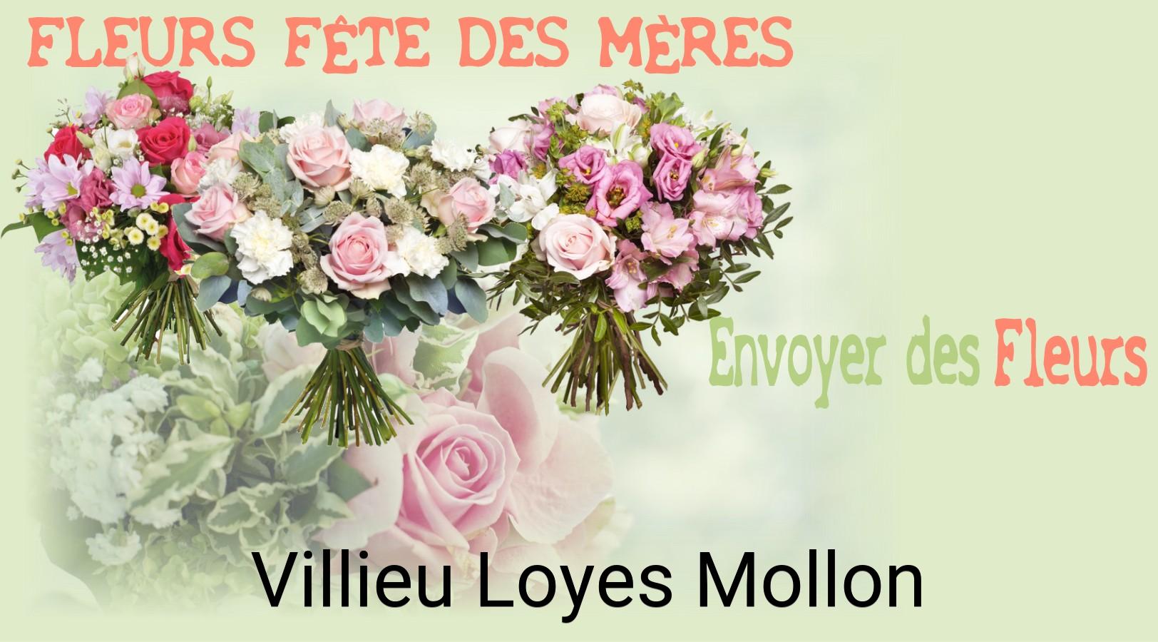 Bouquet de Fête des Mères livré à Villieu-Loyes-Mollon